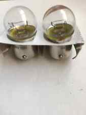 2 x LAMPADINE 6 V 10 W BA15S PER MOVIOLA 8/S.8mm (CHINON,CINEKON,FUJICA,GOKO)