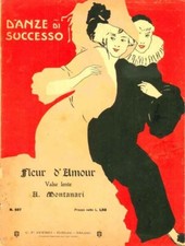 1907 - Spartito "Danze di