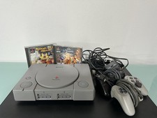 Sony PlayStation 1 Console con 2 Controller - Grigia- 2 giochi