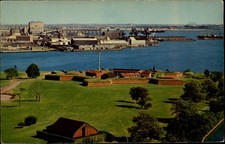 Fort McHenry National Monument Baltimora Maryland cartolina d'epoca o280