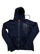 Felpa con cappuccio e zip Hard