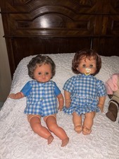 Coppia Bambole Vintage Anni. 60/70