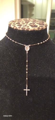 Collana rosario italiana color