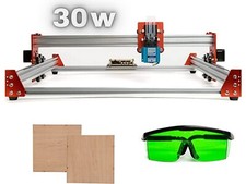 Incisore e macchina da taglio laser, area più grande 17 pollici x 18 pollici, 30 W - di Rezati