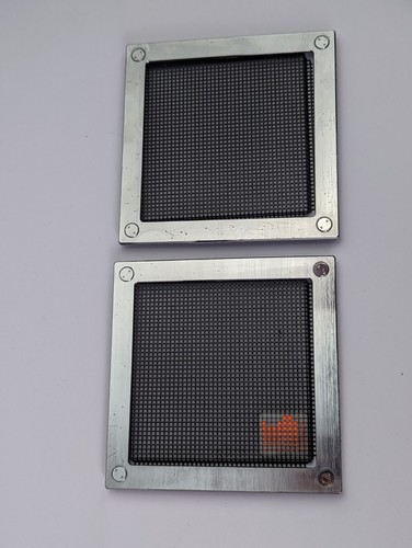 Set metallic grill and - of,