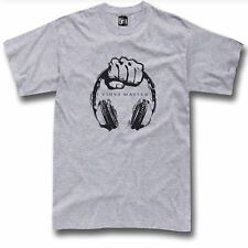 T-shirt cuffie dj vinile