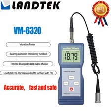 VM6320 Misuratore di Vibrazioni Digitale Tester Vibrometro Misuratore VM-6320 Nuovo✦Kd