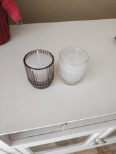 lightly scented candles