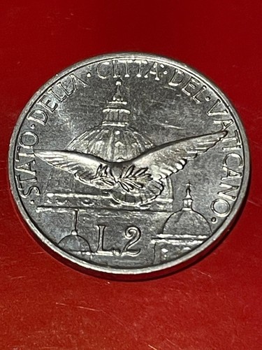Moneta vaticano lire 1950 - vaticano,