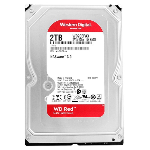 Red 2tb wd20efax - 2tb,