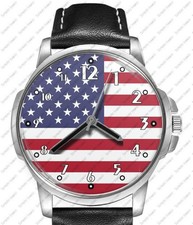 Bandiera USA America Unico Stile Orologio da Polso