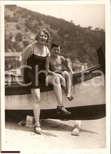 Alassio anni '30 - Donna con