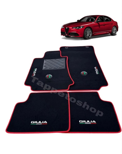 Set tappeti per alfa romeo - set,