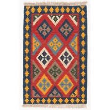Kilim 94 x 63 cm tappeto