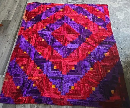 Trapunta patchwork vintage