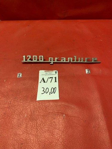 Scritta 1200granluce per fiat - scritta"1200granluce",
