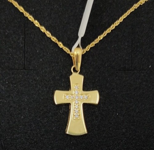 Colgante catena oro 18k - in,