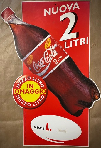 Coca cola cartellone - coca,