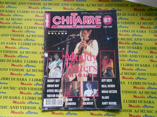 Rivista chitarre 1993 muddy - chitarre, 87/1993