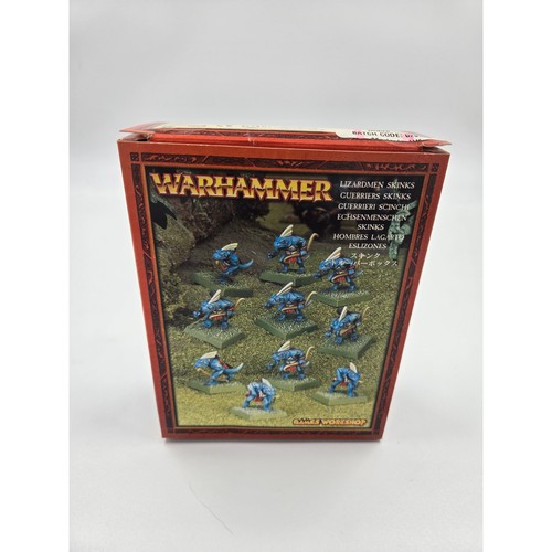 Lizardmen skinks warhammer old - lizardmen,