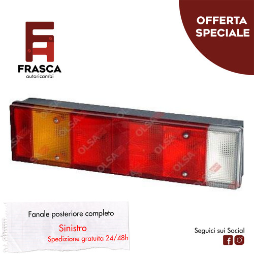 Fanale completo posteriore - fanale,