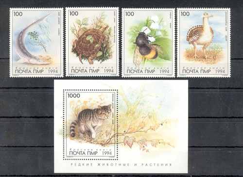 Transnistria 1994 fauna libro - transnistria,