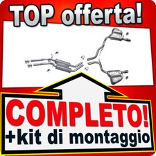 Scarico Completo per Audi A6 &