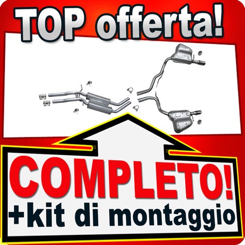 Scarico completo per audi - scarico,
