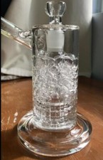 Tubo acqua vetro matrice percolatore pneumatico elica rig gancio 18 mm ciotola fondo spesso