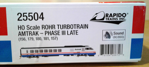Tubo turbotrain scala - scala, ho