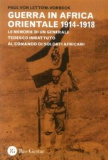 Libri Lettow Vorbeck Paul von