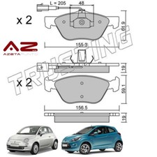 pastiglie freno anteriori