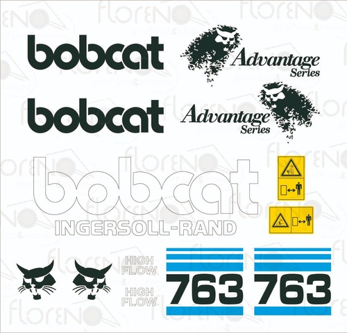 Adesivi bobcat 763 advantage - bobcat,