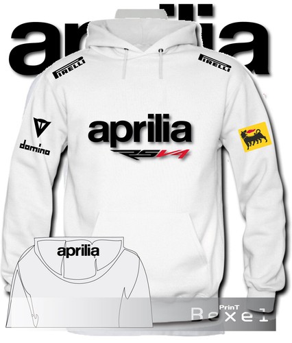 Felpa stampa aprilia rsv4 - felpa,