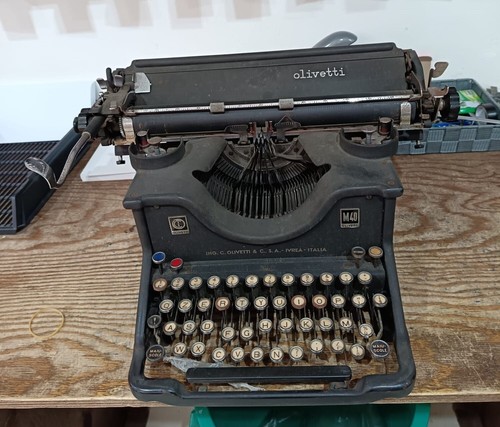 Macchina scrivere olivetti - macchina,