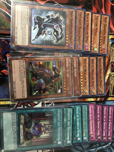 Lotto carte yugioh ninja - lotto,