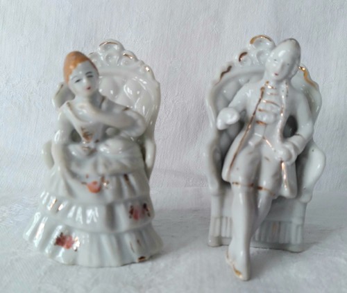 Coppia statuine vintage - 2,