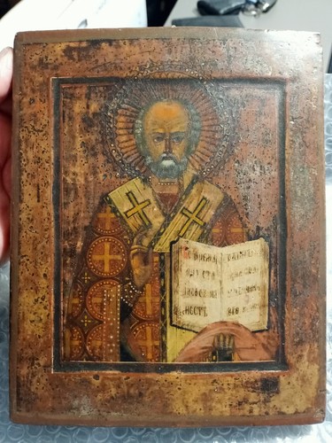 Icona russa san nicola - russa,