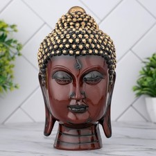 Statua lord Buddha testa volto