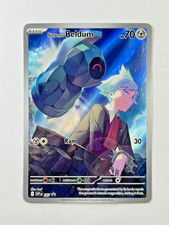 Pokemon TCG Steven's Beldum 207 SVP Black Star Promo Card English Rare PSA