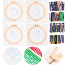  4 Sets Cross Stitch Kit Punto