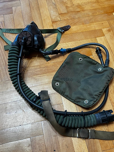 Maschera ossigeno pilota