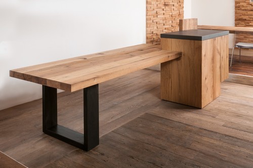 Console stile minimal rovere