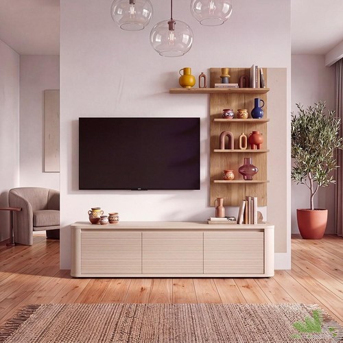 Parete attrezzata mobile - tv,