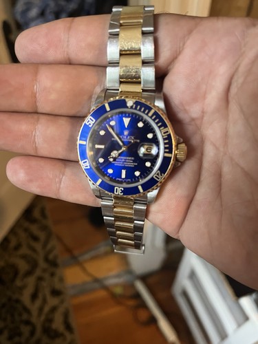 Rolex submariner 16613 silver - submariner,