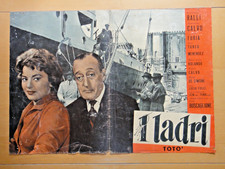 1960 circa-I LADRI-Con Totò, Giovanna Ralli-Fred Buscaglione-CINEMA-Originali+