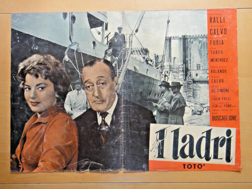 1960 circa ladri con - 1960, totò