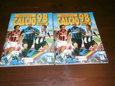 DUE ALBUM DI FIGURINE MERLIN CALCIO 98 CON IN TOTALE CIRCA 750 FIGURINE