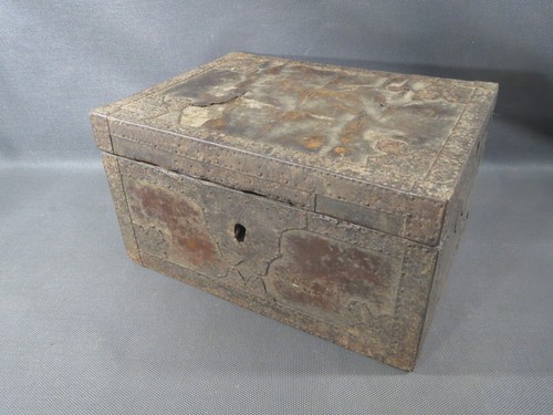 Antica scatola legno coffre - antica,