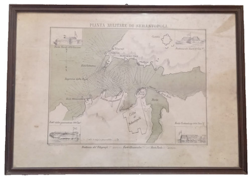 Quadro con mappa cartina - quadro,